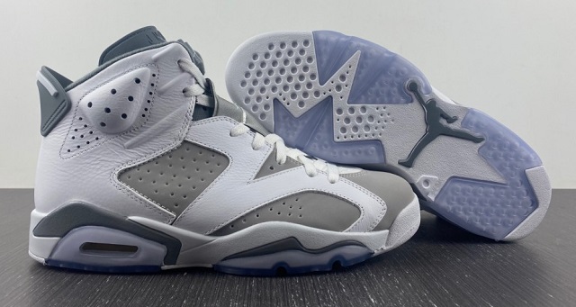 Women Jordan Shoes 6 SuperA Cool Grey [Women Cheap Jordans 6 40]